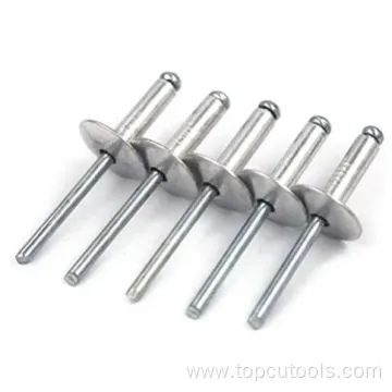 Rivet Alu Broad Head 12mm 4.8X16, 5mm A25PCS